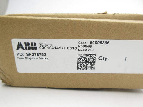 ABB NDBU-95C 64008366D 24VDC NSMP