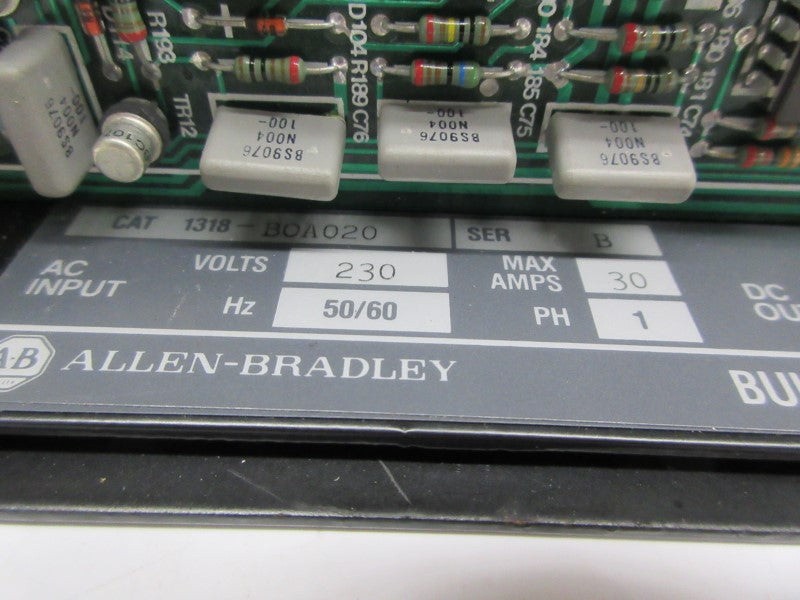 ALLEN BRADLEY 1318-BOA020 SER. B 230V 30A UNMP