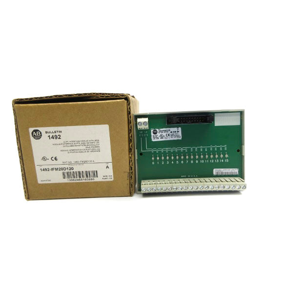 ALLEN BRADLEY 1492-IFM20D120 SER. A 85-132VAC/DC (BR/WH) NSMP