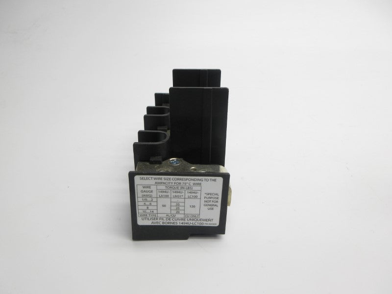 ALLEN BRADLEY 1494U-F100 SER. A 600V 100A NSNP