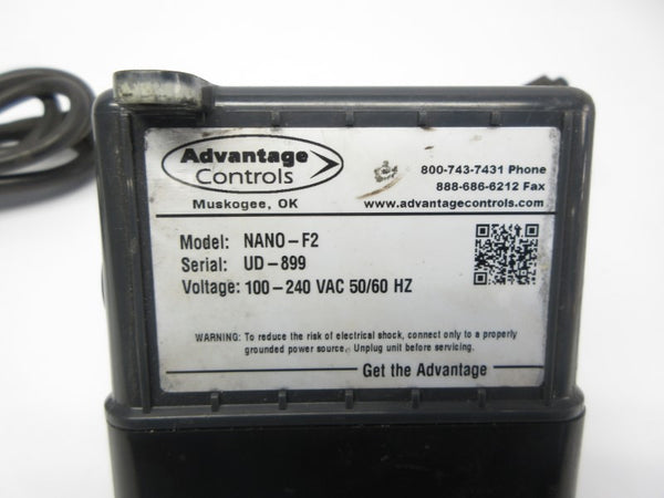 ADVANTAGE CONTROLS NANO-F2 100-240VAC UNMP