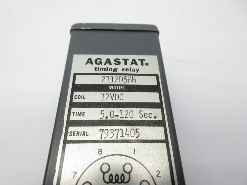 AGASTAT 2112D5MH 12VDC 5.0-120S NSNP