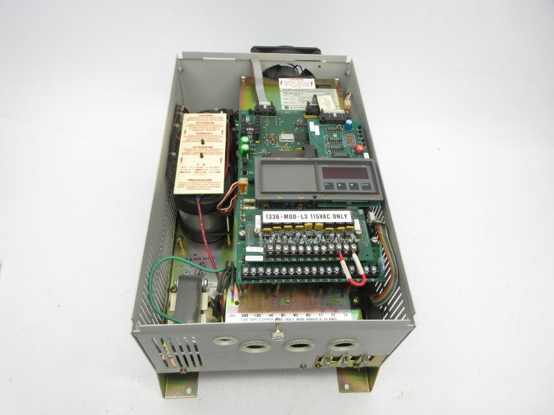 ALLEN BRADLEY 1336-B007-EAD-S1 SER. A 460V 13.3A UNMP