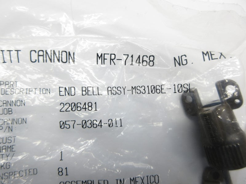 ITT CANNON 057-0364-011 NSMP