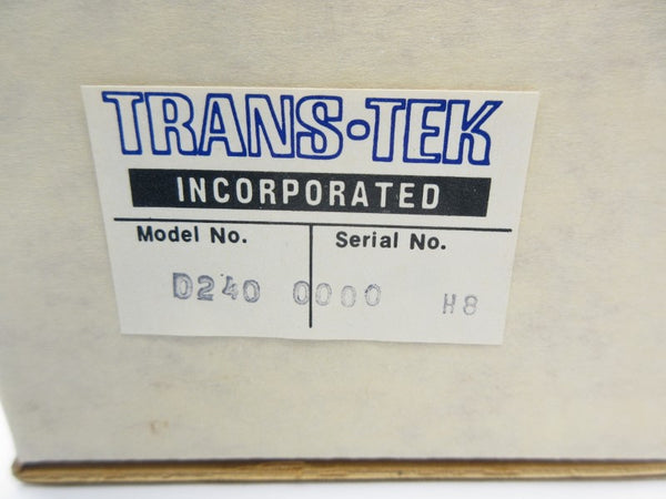 TRANS-TEK D240-0000 NSMP
