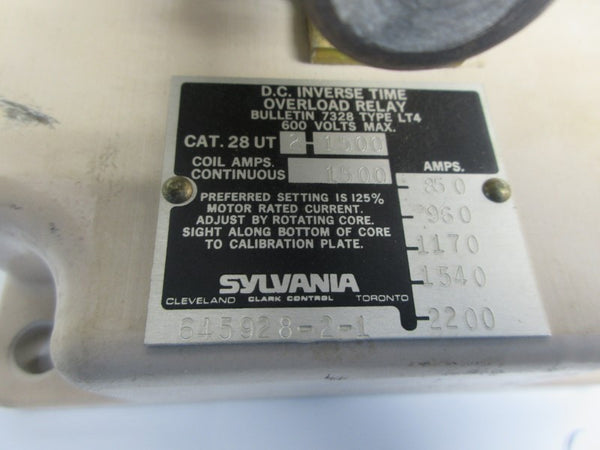 SYLVANIA 28UT2-1500 600V 85/2200A UNMP