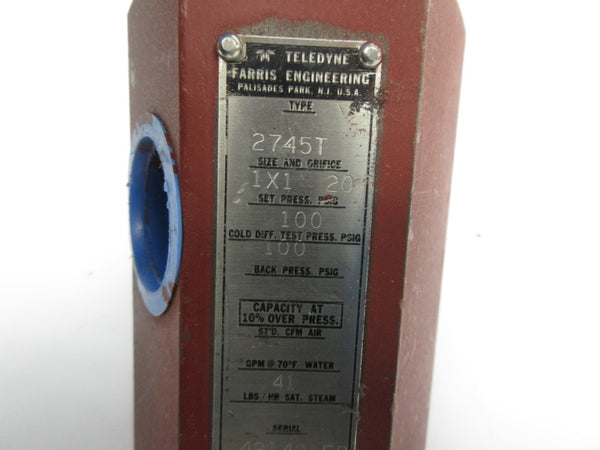 TELEDYNE 2745T 100PSI NSNP
