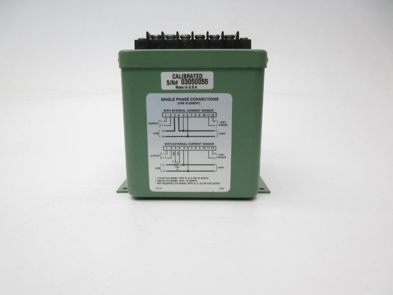 OHIO SEMITRONICS PC5-002E2 0-300V 0-5A NSNP