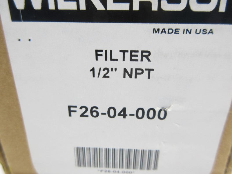 WILKERSON F26-04-000 1/2" NSMP