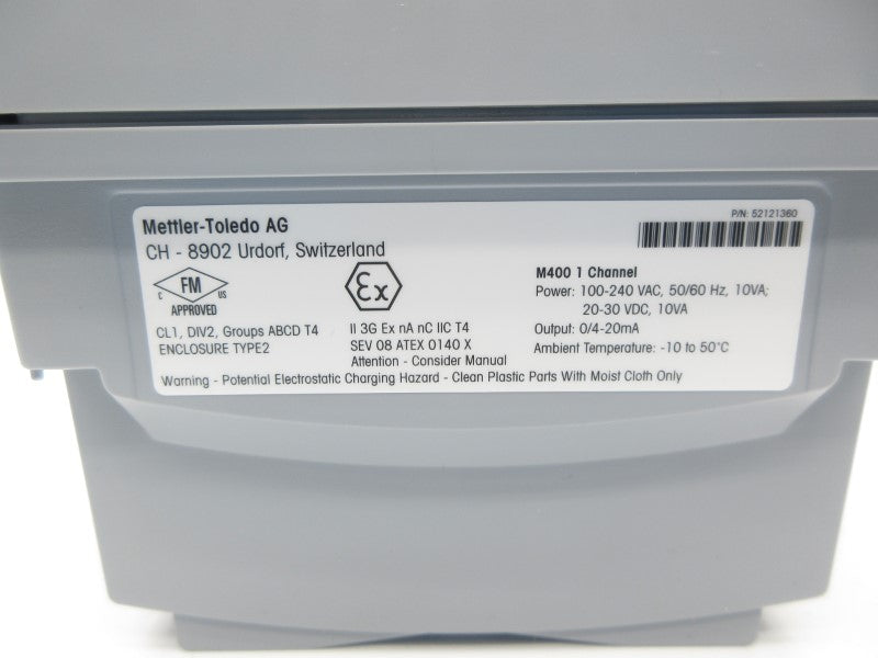 METTLER TOLEDO M400 CH-8902 100-240VAC NSNP