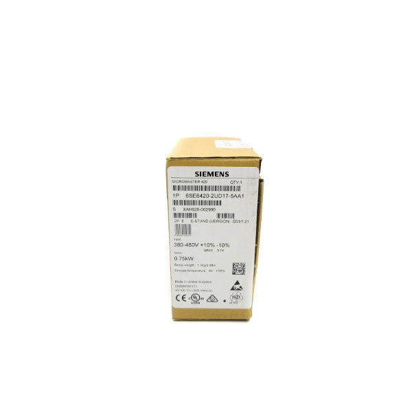 SIEMENS 6SE6420-2UD17-5AA1 380-480V 3.7A NSFS