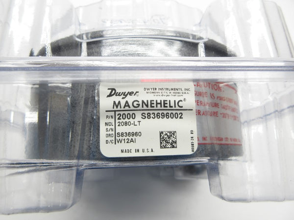 DWYER 2080-LT 2000 15PSI 0-80 NSMP