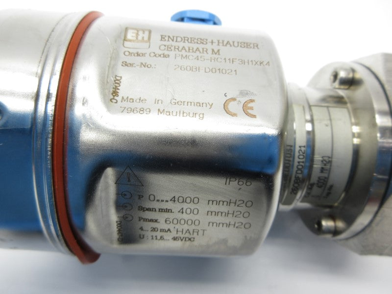 ENDRESS+HAUSER PMC45-RC11F3H1XK4 11.5-45VDC NSNP