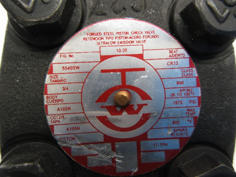 WALWORTH 5540SW 1975PSI 3/4" NSNP