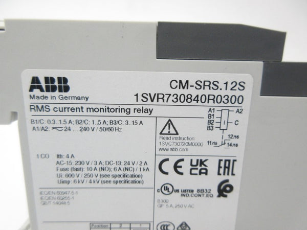 ABB CM-SRS.12S 1SVR730840R0300 24-240V 4A NSNP