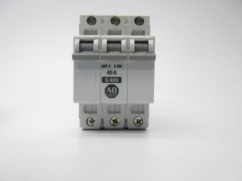ALLEN BRADLEY 1492-CB3G400 SER. B 480VAC 40A NSMP