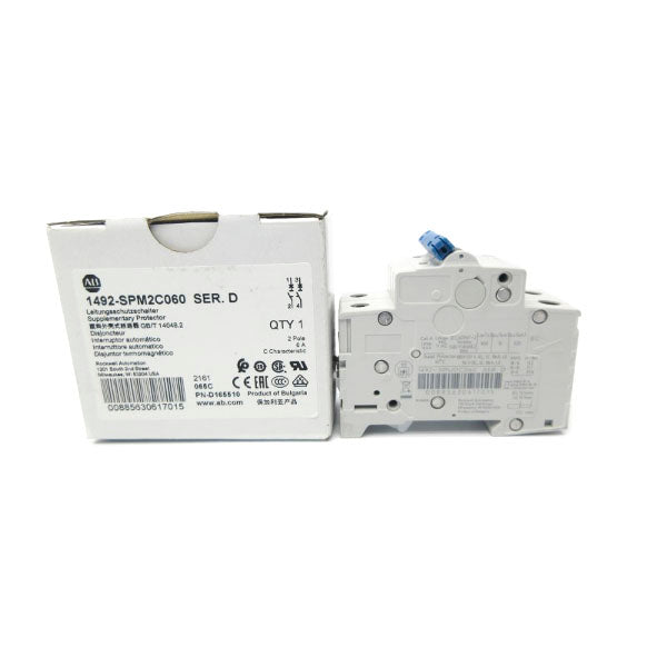 ALLEN BRADLEY 1492-SPM2C060 SER. D 440VAC 6A NSMP