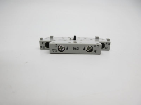 ALLEN BRADLEY 100-SB02 SER. B 600VAC 10A (BR/WH) NSMP