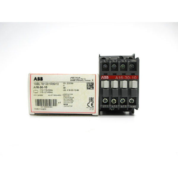 ABB A16-30-10-89 1SBL181001R8910 110-115/115-127V NSMP
