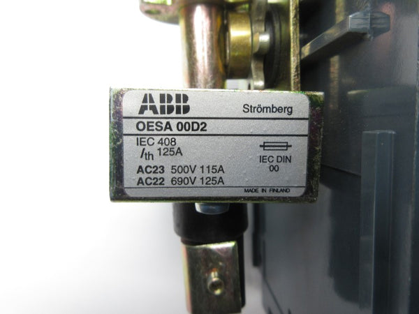 ABB OESA00D2 690V 125A NSNP