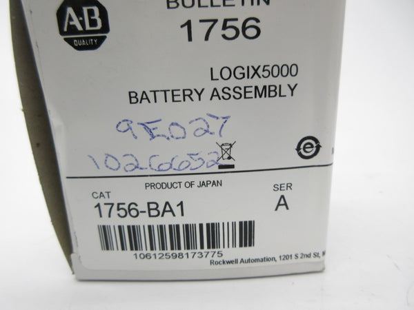 ALLEN BRADLEY 1756-BA1 SER. A REV. 16 NSMP