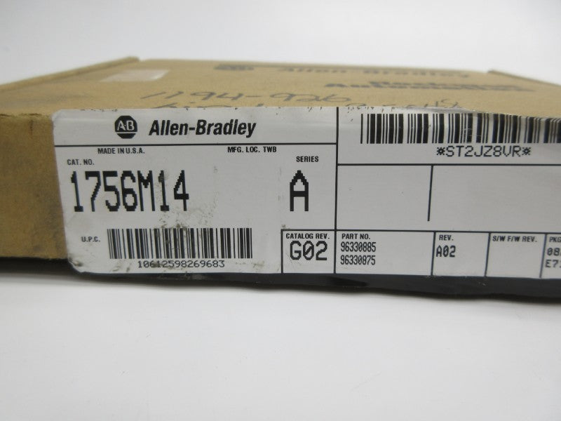 ALLEN BRADLEY 1756-M14 SER. A REV. A02 NSMP