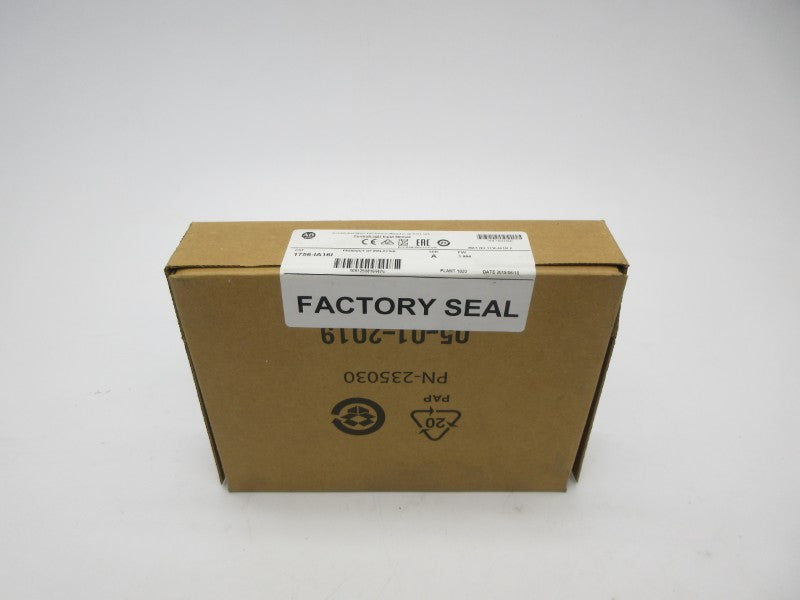 ALLEN BRADLEY 1756-IA16I SER. A F/W 3.004 DATE: 2019 NSFS