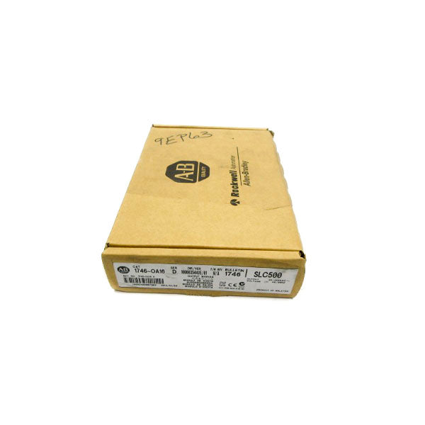 ALLEN BRADLEY 1746-OA16 SER. D 85-265VAC DATE: 2014 NSFS
