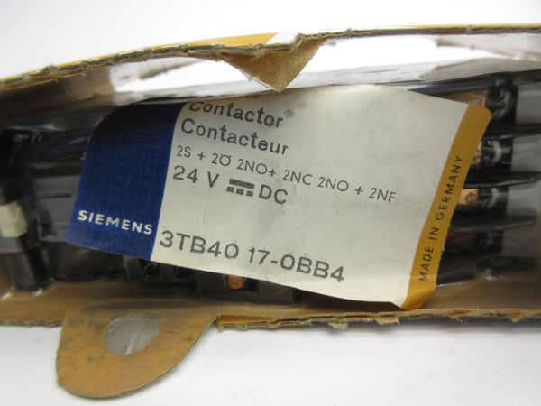 SIEMENS 3TB4017-0BB4 24VDC NSMP
