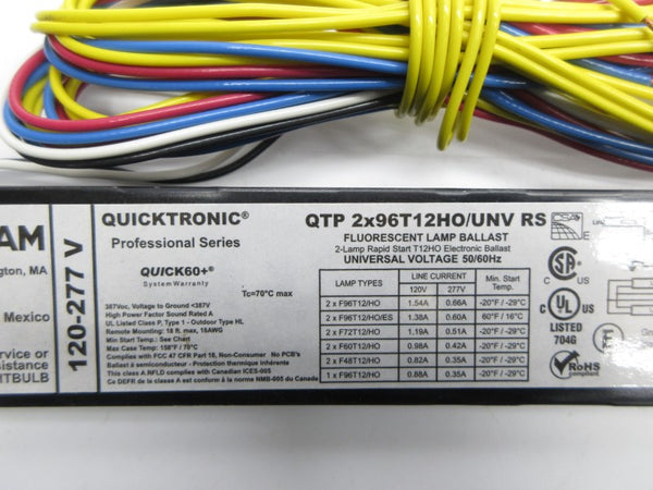OSRAM QTP2X96T12HO/UNVRS 120-277V NSNP