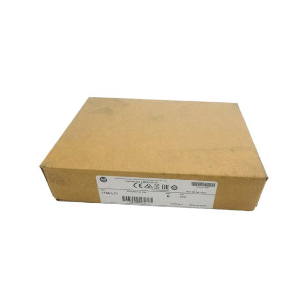 ALLEN BRADLEY 1756-L71 SER. B F/W 1.010 DATE: 2018 NSFS