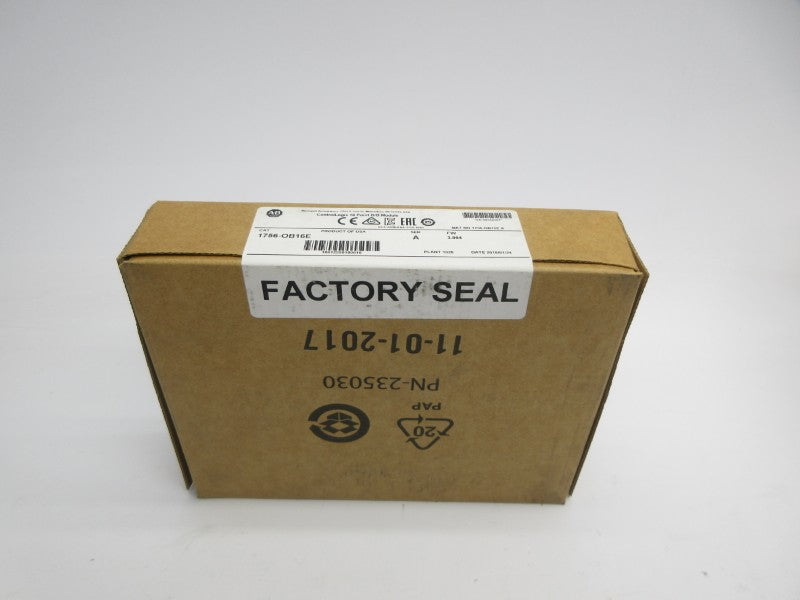 ALLEN BRADLEY 1756-OB16E SER. A F/W 3.004 DATE: 2018 NSFS