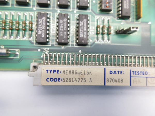 ABB MEM86-E16K 52614775 NSNP