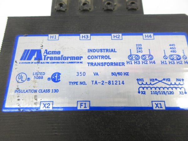 ACME TA-2-81214 480V NSNP