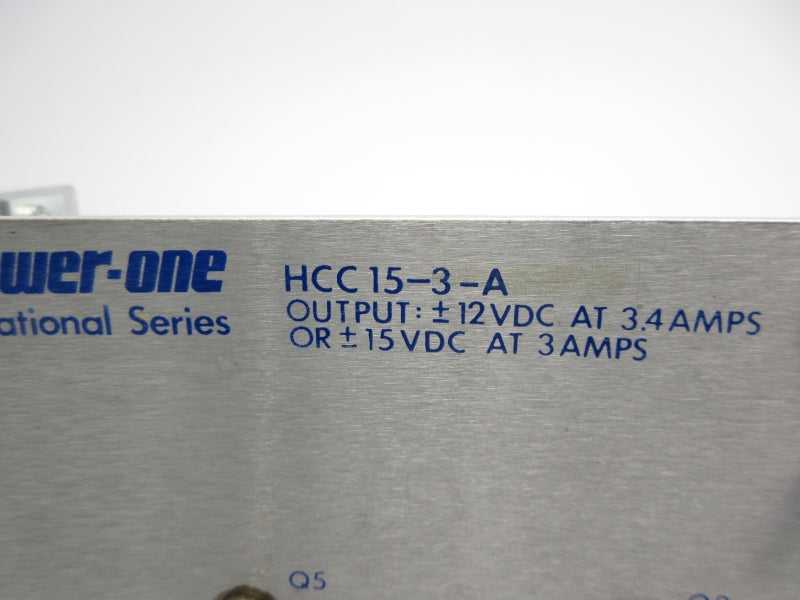 POWER-ONE HCC15-3-A 240VAC 1A NSNP