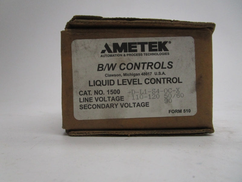AMETEK 1500-D-L1-S4-OC-X 110-120V NSMP
