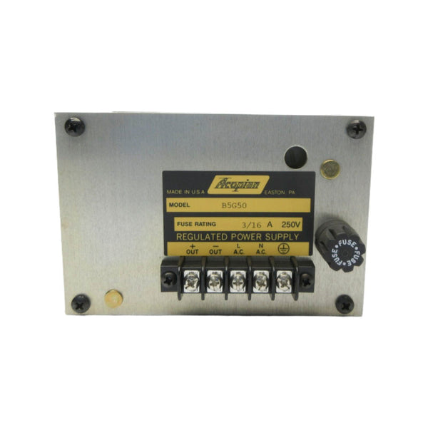 ACOPIAN B5G50 250V 3/16A NSNP