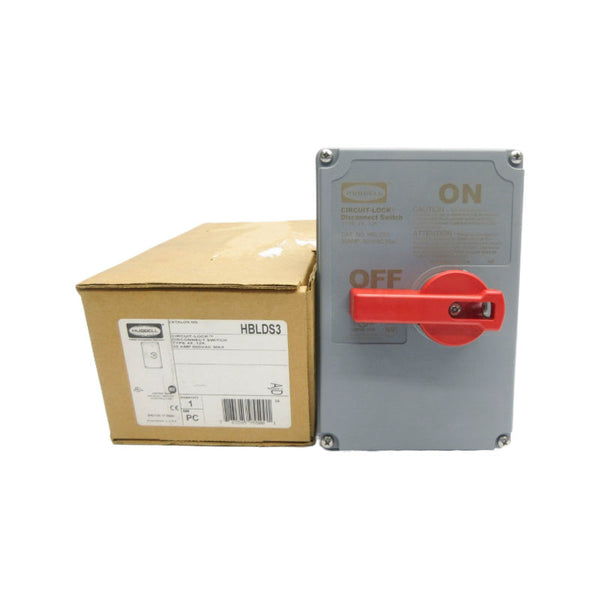 HUBBELL HBLDS3 600VAC 30A NSMP
