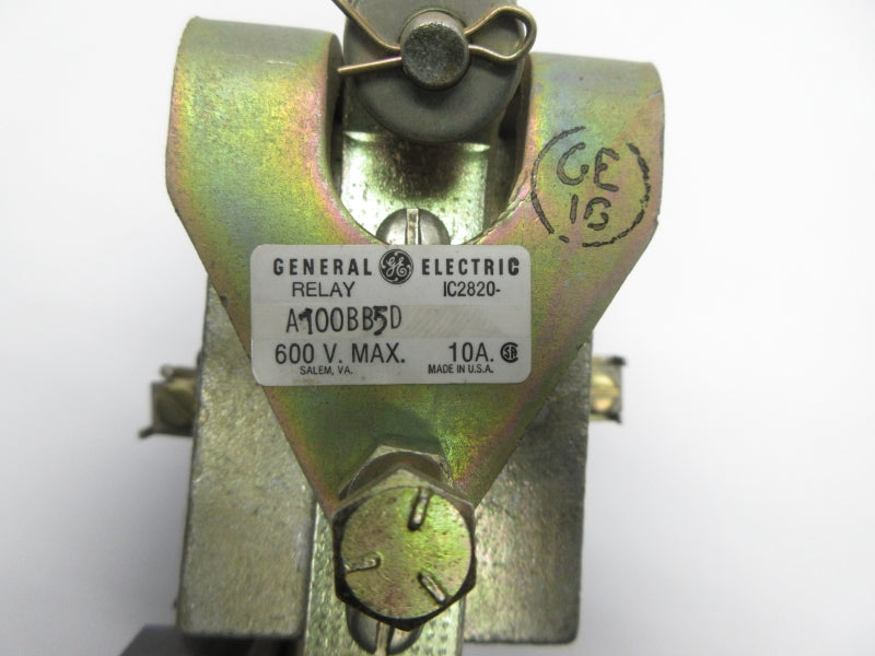 GENERAL ELECTRIC IC2820-A100BB5D 600V 10A NSNP