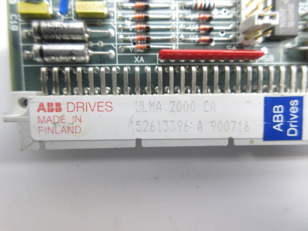 ABB ULMA2000CA 52613396 REV. A NSNP