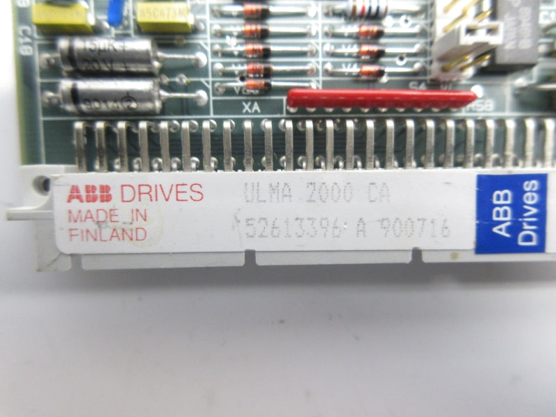 ABB ULMA2000CA 52613396 REV. A NSNP