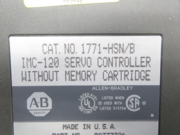 ALLEN BRADLEY 1771-HSN SER. B F/W 1.05 UNMP