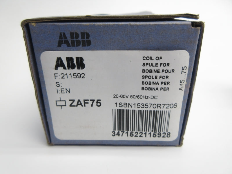 ABB 1SBN153570R7206 ZAF75 20-60V NSMP