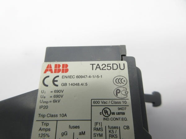 ABB TA25DU-3,1 2,2-3,1A NSNP