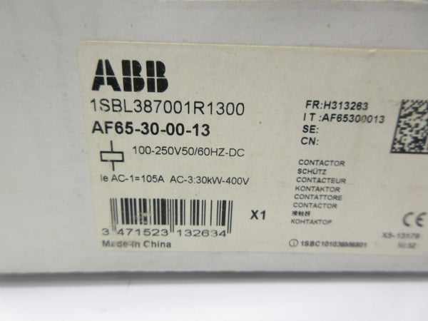 ABB 1SBL387001R1300 AF65-30-00-13 100-250V NSMP