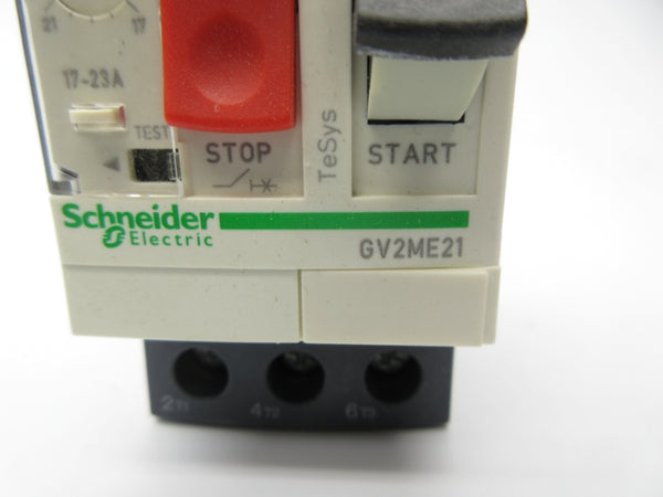 SCHNEIDER ELECTRIC GV2ME21 600VAC 17-23A NSNP