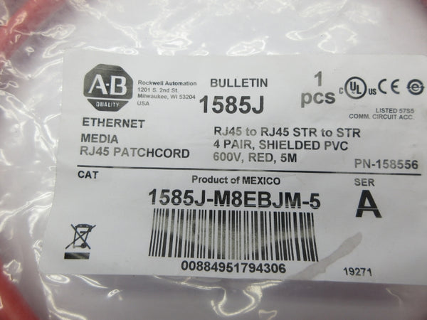 ALLEN BRADLEY 1585J-M8EBJM-5 SER. A 600V NSMP