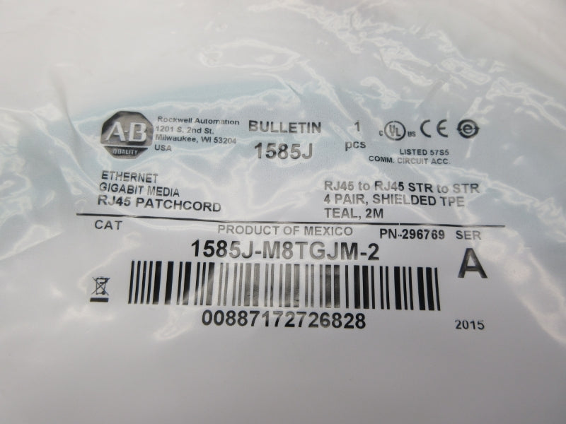 ALLEN BRADLEY 1585J-M8TGJM-2 SER. A NSMP
