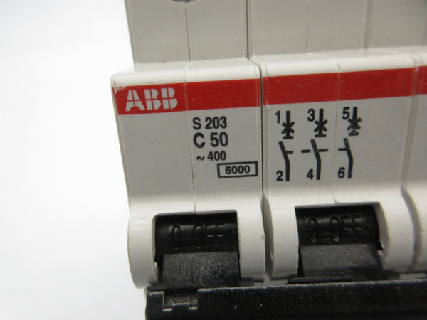 ABB S203-C50 400V 50A NSNP