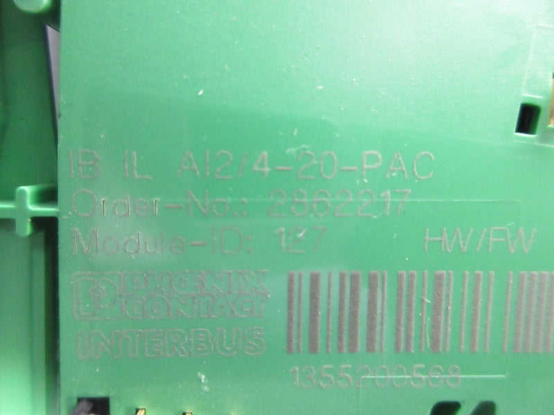 PHOENIX CONTACT IBILAI2/4-20-PAC 2862217 NSNP